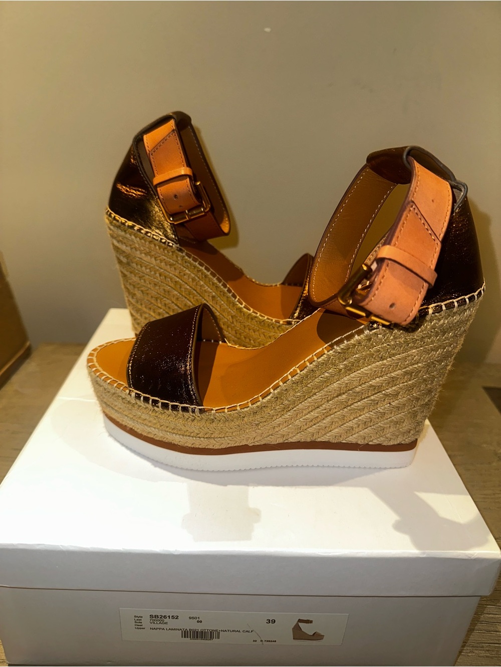 New! See by Chloe wedges 39